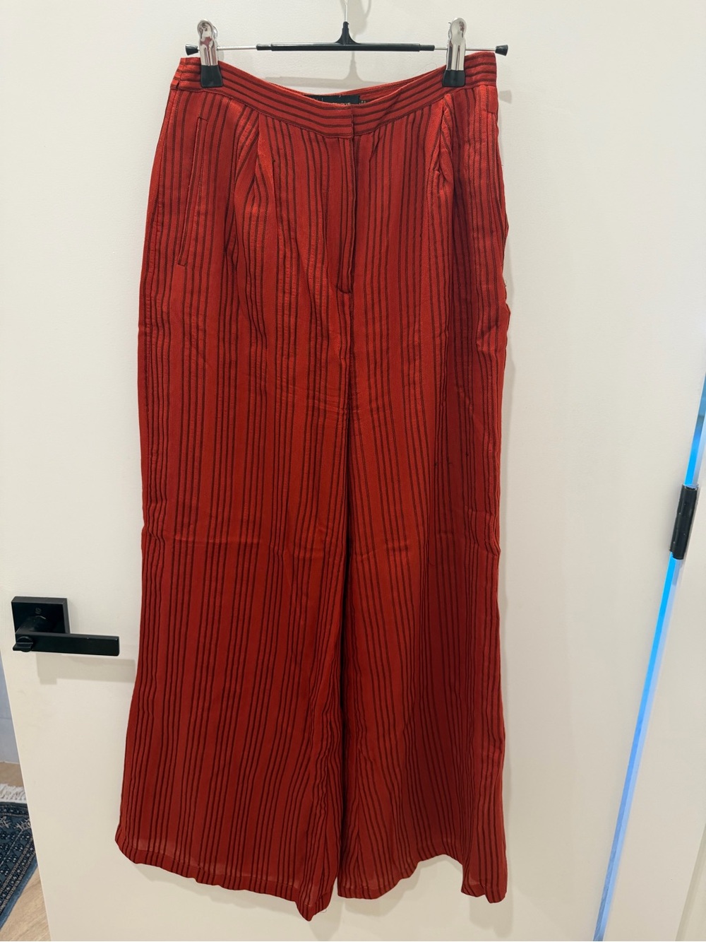 House of Harlow 1960 Red Striped Wide-Leg Pants